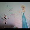 Hacer un mural de la elsa frozen en el cuarto de mi hija