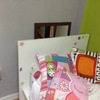 Cabecero extraible habitacion infantil con pequeño pilar