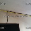 Reparación moldura escayola en techo