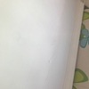 Pintar techo y pared de una habitación