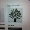 Hacer árbol de forja para pared