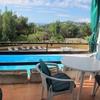 Terraza apartamento en cala llevado