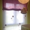Estor blanco con estrellas