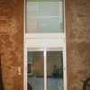 Balconera y ventana fija de aluminio en hospitalet de llobregat