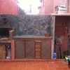 Puertas para tres muebles de terraza