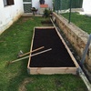 Hormigonar y solar jardín de