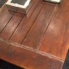 Arregló mesa de madera