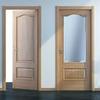 Abrir hueco para instalar vidriera en puerta ciega