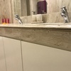 Reparar encimera de mármol de un cuarto de baño