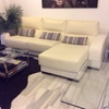 Tapizar sofa de piel blanca