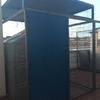 Instalacion puerta metalica y cubierta en tendedero exterior