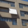 Instalacion de toldo en ventanas de tercera planta