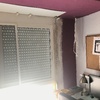 Enlucir y pintar rincón de una habitación