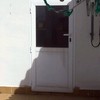 Puerta aluminio terraza
