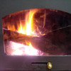 Busco un recambio de un cristal para una chimenea de leña