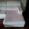 Tapizar chaise longue en piel blanca