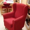 Tapizar un sillón orejero
