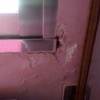Cambio de dos ventanas con reparación de daños por humedad