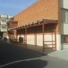 Retirar pequeña cubierta uralita