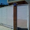 Pintar puerta y valla metálica exterior