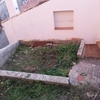 Realización de pequeña terraza en suelo de tierra