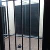 Valla metálica para separación patio interior