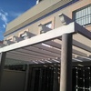 Toldo extensible cubierta porche + cortinas