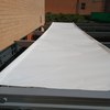 Instalar lámina de aluminio blanco sobre falso techo