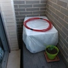 Armario de aluminio en balcon