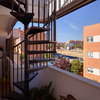 Cerramiento de terraza con cortina de cristal