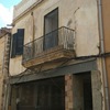 Montaje de andamio en fachada de casa unifamiliar