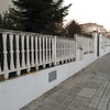 Reparación y construcción de muro exterior