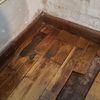 Reparar parquet estropeado por filtración del baño contiguo