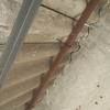 Retira tejado de uralito de caseta de patio