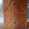 Contraventanas de pvc en color madera