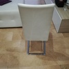 Retapizar 4 silla de polipiel blanco