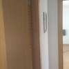 Puerta corredera empotrada en tres cantos