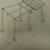 Estructura metalica con techado sandwich