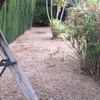 Combinar hormigón impreso con marmolina ó similar en el jardin