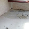 Levantar y echar suelo habitación