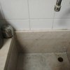 Reparar pila de marmol degradada