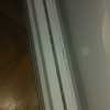 Reparar carril pvc de puerta de armario