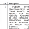 Cambiar Carpintería PVC