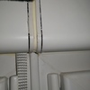 Gotera en cajón de persiana (carpintería de pvc)