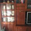 Lavar mueble de salón en blanco