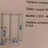 Suministrar Carpintería Aluminio (Sin Instalación)