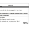 Trabajos varios de albañilería (o reforma)