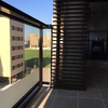 Cerramiento tendedero (aluminio) y terraza (cortina de cristal) tipo lumon