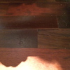 Re-colocación parcial de parquet levantado por humedad