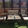 Restauración celosía y muebles de terraza